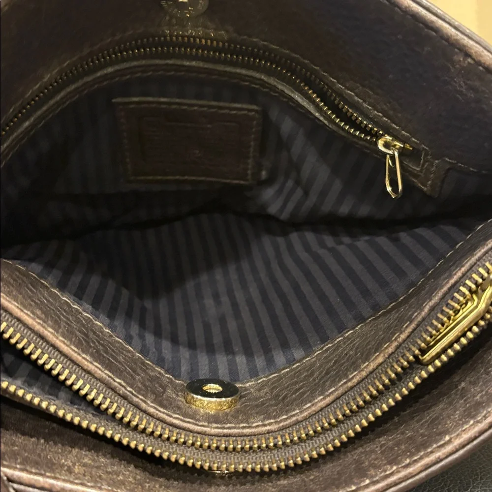 Coach VINTAGE Legacy Zip Shoulder Bag #4924 – Costa Rica 1997